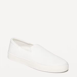 white slip on shoes